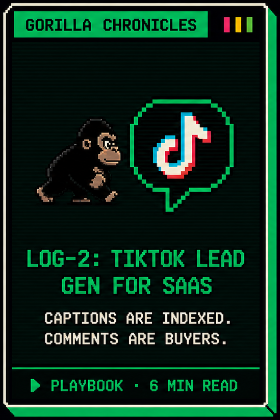 TikTok lead generation for SaaS